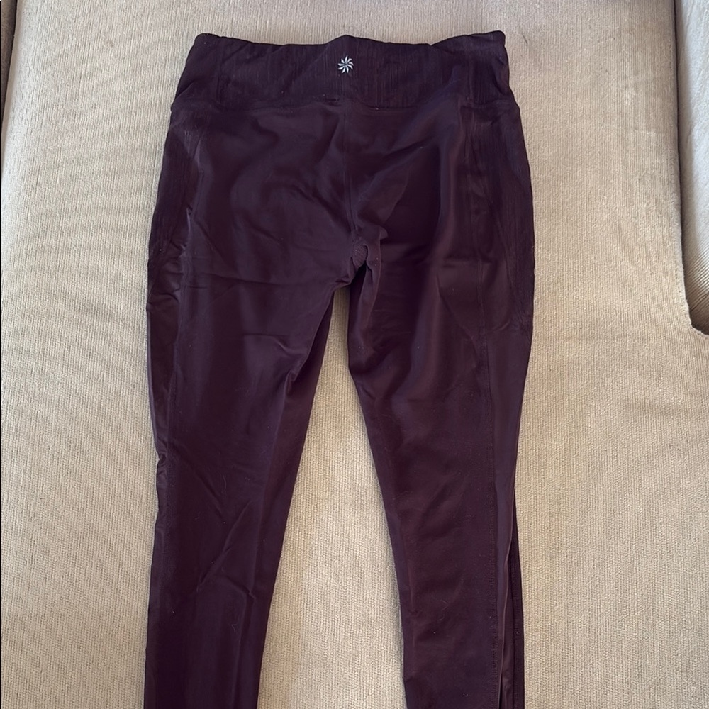 Athleta Women's Leggings - Dark Brown